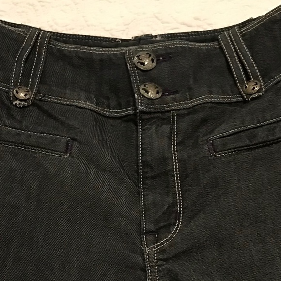 Cute Rich & Skinny dark blue denim shorts (4/27) - Picture 14 of 15